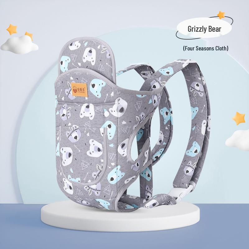 Newborn Dual-Use Front and Back Baby Carrier: Hands-Free, Simple Design for Outings