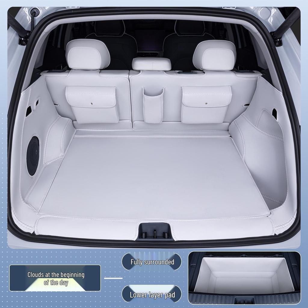 Full Coverage Trunk Mat for Geely Galaxy E5 - Model 24 Car Modification Decoration