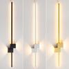 Modern Minimalist LED Indoor Wall Lamp Line Lamp Long Strip Wall Light TV Background Wall Bedroom Living Room Aisle Hallway Lamp