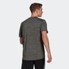 Adidas Set in Sleeve T Shirt Men's Metallic Black (Unisex) T-Shirts GM2074