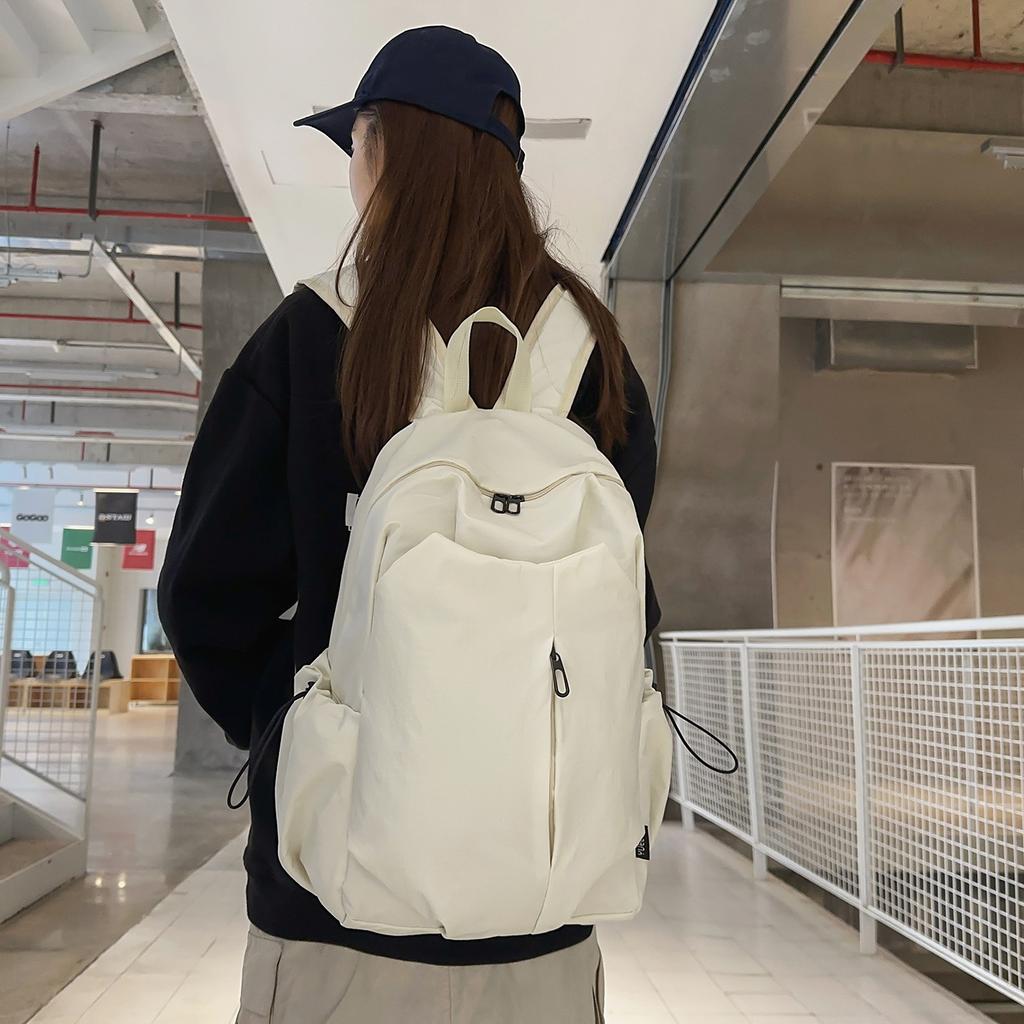 Schoolbag New Lightweight Japanese Backpack Men's and Women's Large-capacity Commuting Junior High School Students Backpack Ins Wind Class Backpack