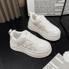 Little white shoes women's autumn new fashion versatile platform heightening board shoes sports and leisure shoes women