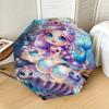 1pc Mermaid Shell Pattern Umbrella Design Automatic Opening and Closing Umbrella, High-quality Travel Umbrella,  c1128021