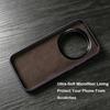 Premium Leather Back Cover Case for Honor Magic8 RSR Magic 8 Pro Air Magic7 Lite Magic6 Magic5 Magic 7 6 5 Pro X9d Phone Case
