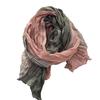 Sciarpa Scialle Unisex Colore Sfumato Versatile Stropicciata Sciarpa Lunga Autunno Inverno Antivento Resistente al Freddo Scialle Avvolgente