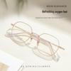 Forest-inspired Oxygen-rich Elegant Pure Titanium Glasses with Gentle, Non-pinching High-elastic Titanium Legs