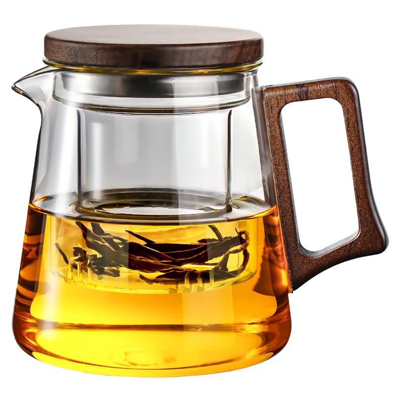 

Handmade Glass Teapot with Infuser