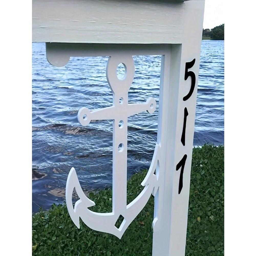 1pc 4 Inch Metal Number Sign Black Modern House Address Plaque Outdoor Door Entry Garden Wall Decor Home