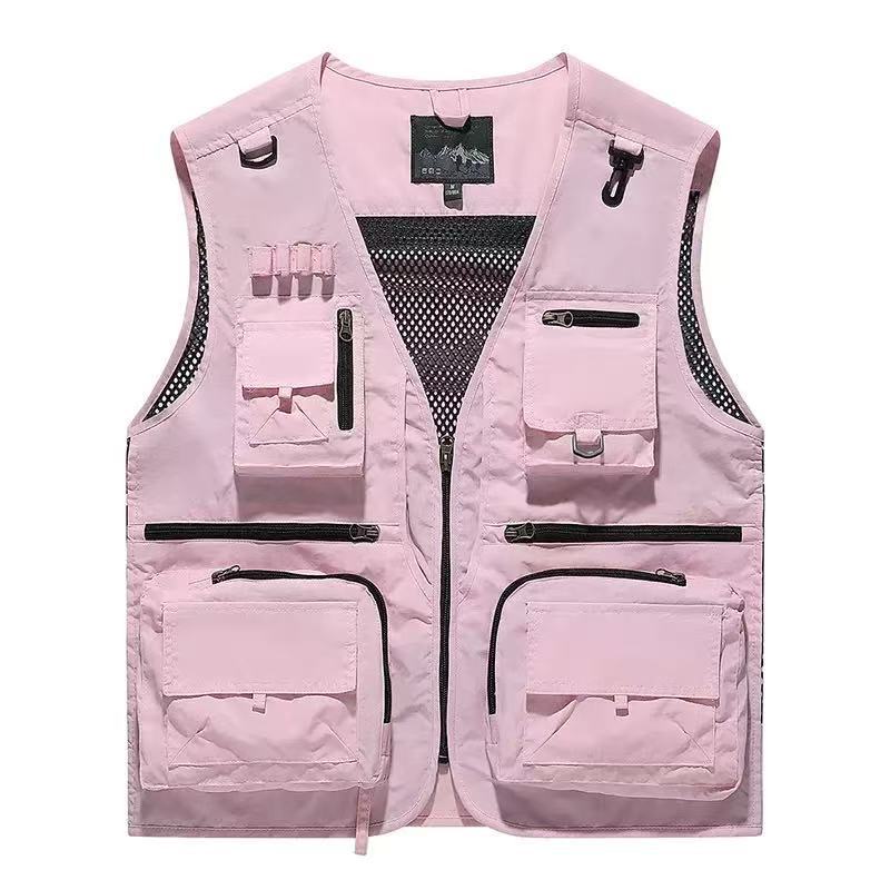 New Quick-drying Vest Men's Casual Outdoor Multi-bag Fishing Photography Vest