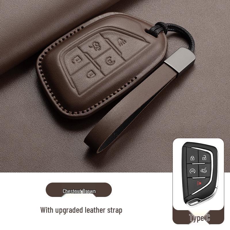 Cadillac Key Case for CT5, CT4, CT6, XT4, XT5, XT6 - Car Bag Buckle Shell