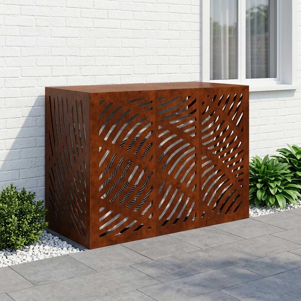 Air Conditioner Cover Rustic Look 110 x 50 x 80 cm