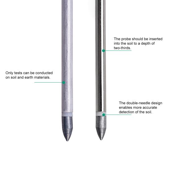Plant Moisture Tester 3 In 1 Soil Moisture PH Light Meter Soil Probe Test Kit No Batteries Required for Indoor Outdoor Plant Care