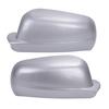 Pair Black Silver Car Rearview Mirror Cover Housing Casing Protection Caps For Golf Mk4 BORA Passat B5 1998-2005 Jetta