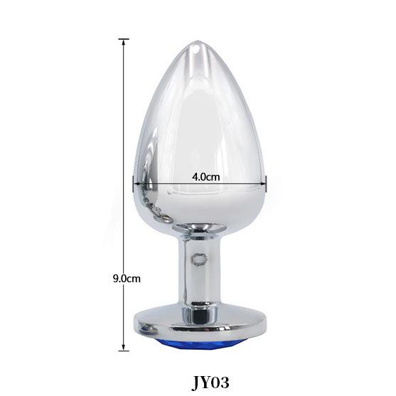 Stainless Steel Metal Butt Plug Couple Passion Sex Toys G-Spot Anus Out Anal Stimulation Anal Expansion