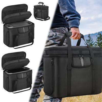Portable Power Station Bag for Ecoflow Delta 3 Plus/Solar Generator Delta 2 Waterproof Travel Carrying Bag Dustproof Storage Bag