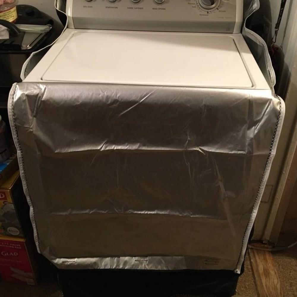 Oxford Cloth Washing Machine Cover Waterproof Universal Protect Sleeve Indoor Outdoor
