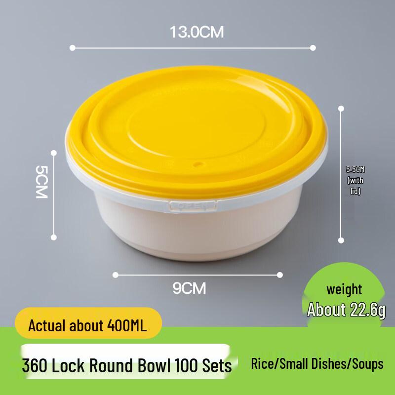 Disposable Round Food Containers