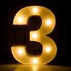 Alphabet Letter LED Nights Lights Number Lamp Decor Party Room Birthday Wall Wedding Home Decorations Personalised Ornaments