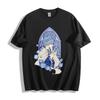 Beyond Journey's End Floral Sinnel T-Shirt - Elegant Fantasy Design Unisex Tee