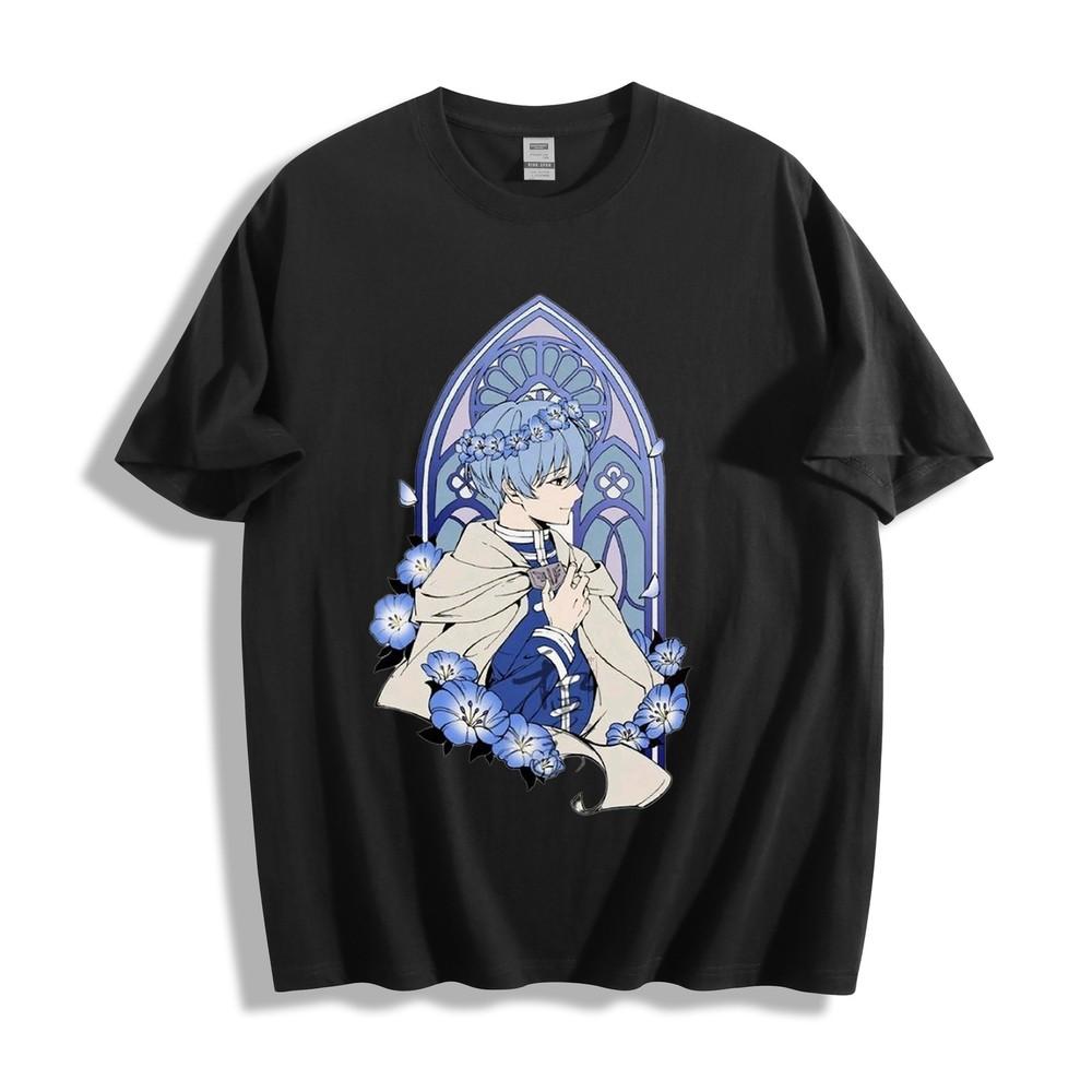 

Beyond Journey s End Floral Sinnel T-Shirt - Elegant Fantasy Design Unisex Tee 3XL
