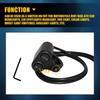 7/8" 22mm Motorcycle Handlebar Headlight Fog Spot Light Dual on off Switch 12V