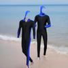 Unisex Hooded One-Piece UV Protection Snorkeling Swimsuit with Long Sleeves