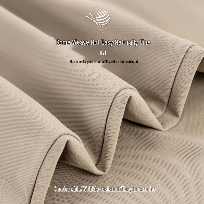 Women's Elastic Waist Casual Embroidered Trousers for Mature Ladies