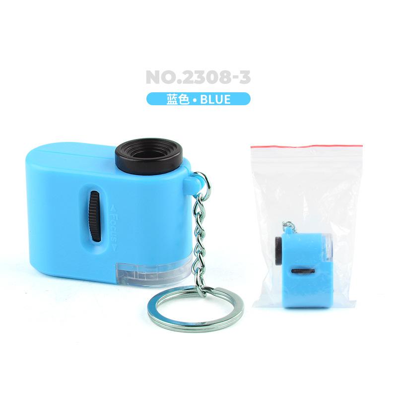 

Microscope Portable Handheld Jeweler Magnifier with Led Light Mini Pocket Magnifying Glass for Home and Office