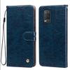 Portefeuille à rabat en cuir PU texture Crazy Horse Vintage Étui de téléphone pour realme 8 5G Porte-cartes Support Béquille Housse de protection antichoc
