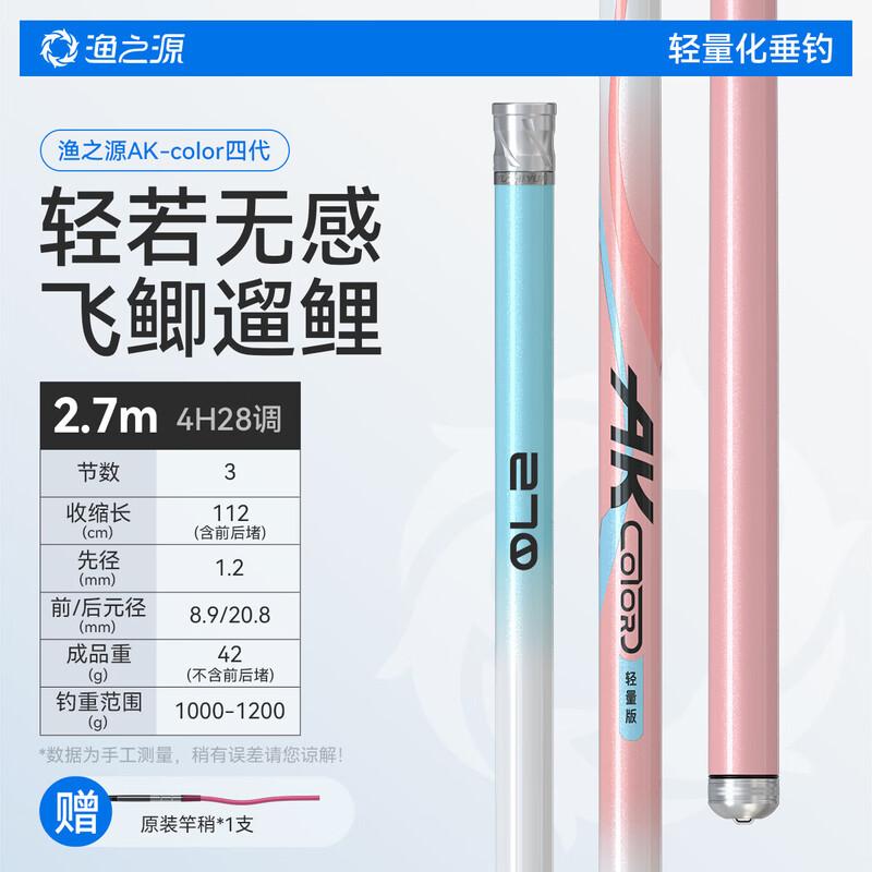 Yuzhiyuan AK Fourth Generation Ultra-Light Carbon Hand Fishing Rod