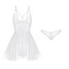 Sexy Lingerie Sexy Gauze Lace Perspective Suspender Nightdress Passion Hollowed Out Temptation Suit