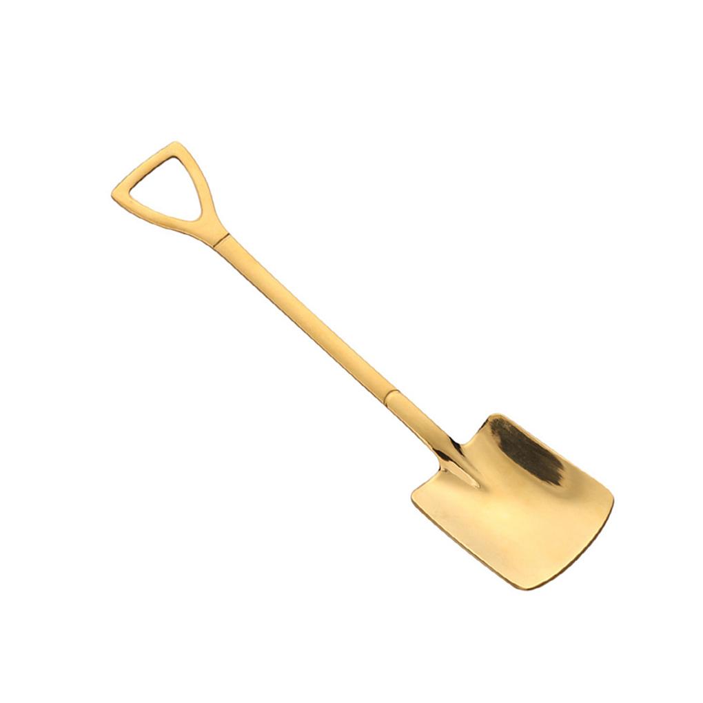 1pcs Stainless steel Shovel coffee spoon Set Scoop shovel Creative tea-spoon