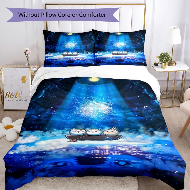 Chiikawa Bedding Set Suitable For Guest Room Lightweight Perfect Gift For Friends Family