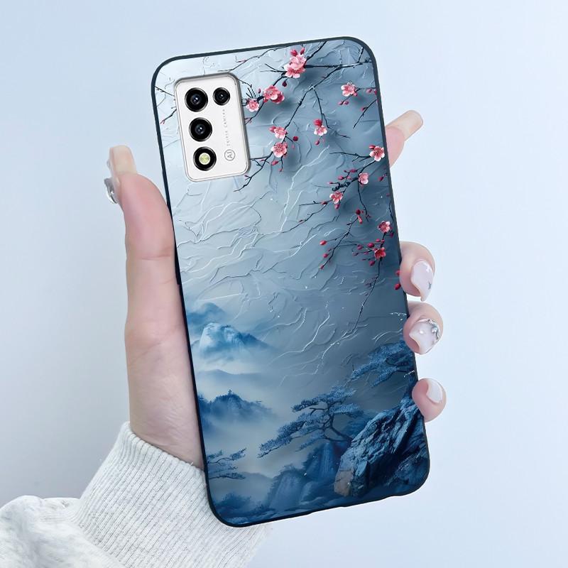 Cute Case For ZTE Libero 5G iii (A202ZT) / Libero 5G ii (A103ZT) Printing Shell Protective Cover Soft Silicone Cartoon Casing