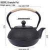 Small Cast Iron Kettle Teapot for Stove-Top Use