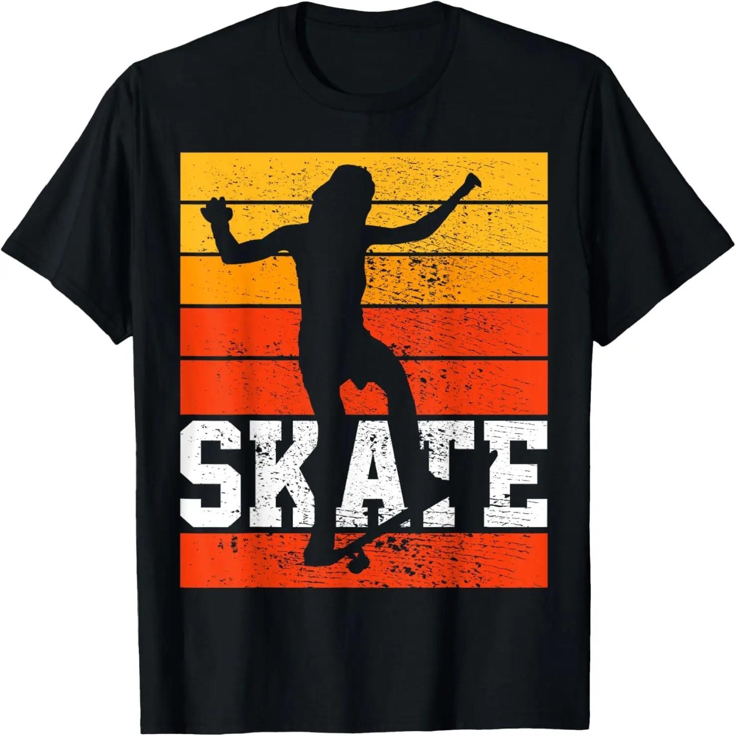 Skateboarding Skateboard Girl Retro Vintage T-Shirt XXXXL