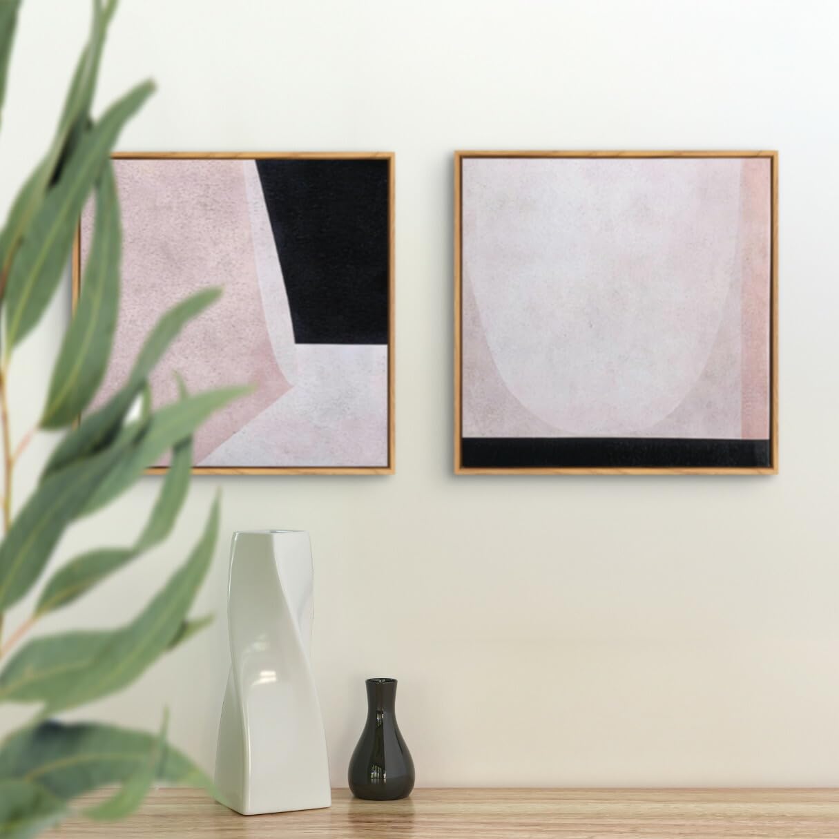 

LUMIRA Художественный набор 32 см x Скандинавские интерьерные картины в сером цвете, простые и элегантные, настенные, для гостиной, стильные и сбалансированные, картины в рамках, панели Lumira, 2,