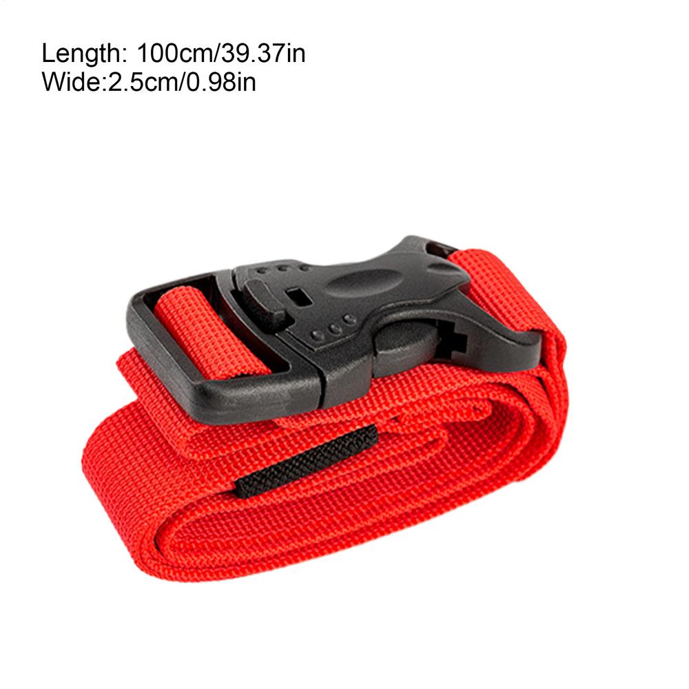 Luggage Straps For Suitcases Nylon Lashing Secure Strap Adjustable Cargo Safe Belt For Luggage Protection And Easy