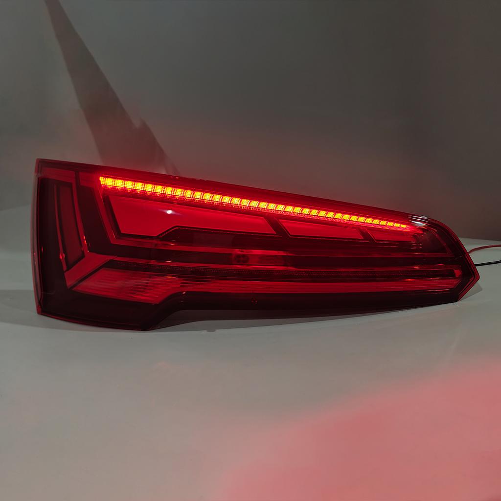Left+Right Rear Tail Light Lamp LED 80A945075B 80A945076B For Q5 MK2 FACELIFT 2021-2024 LED 5 PIN