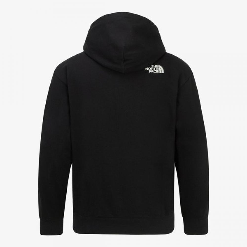 The North Face Men S Core Hooded Zip Up Black Nj5jr50b