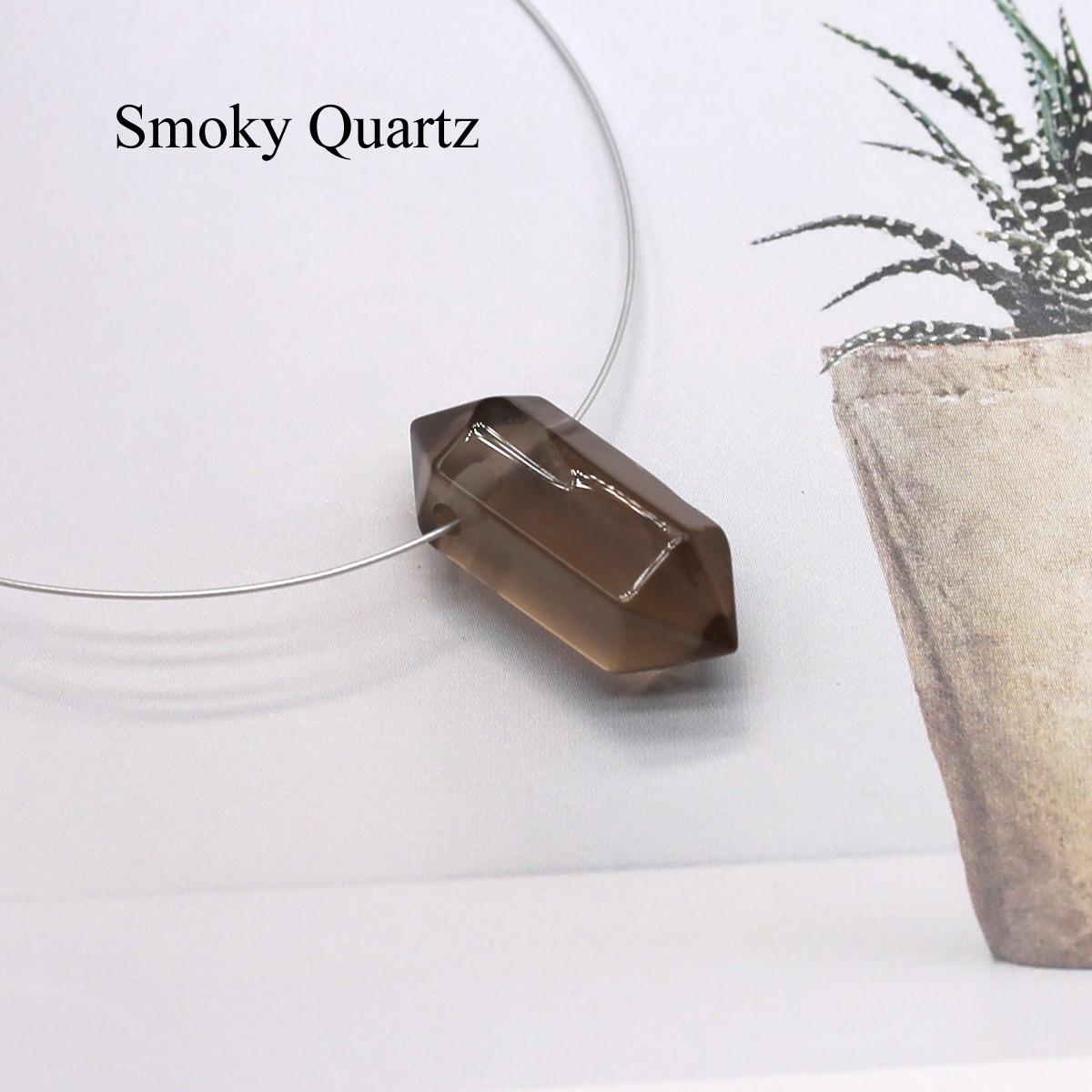 

1 шт. Reiki Healing Crystal Pendant, Energy Natural Stone Agate Gemstone Hexagonal Charms for DIY Намисто Брелок Маятник Ювелірні Аксесуари 9×21 мм 1Pc/9×21mm