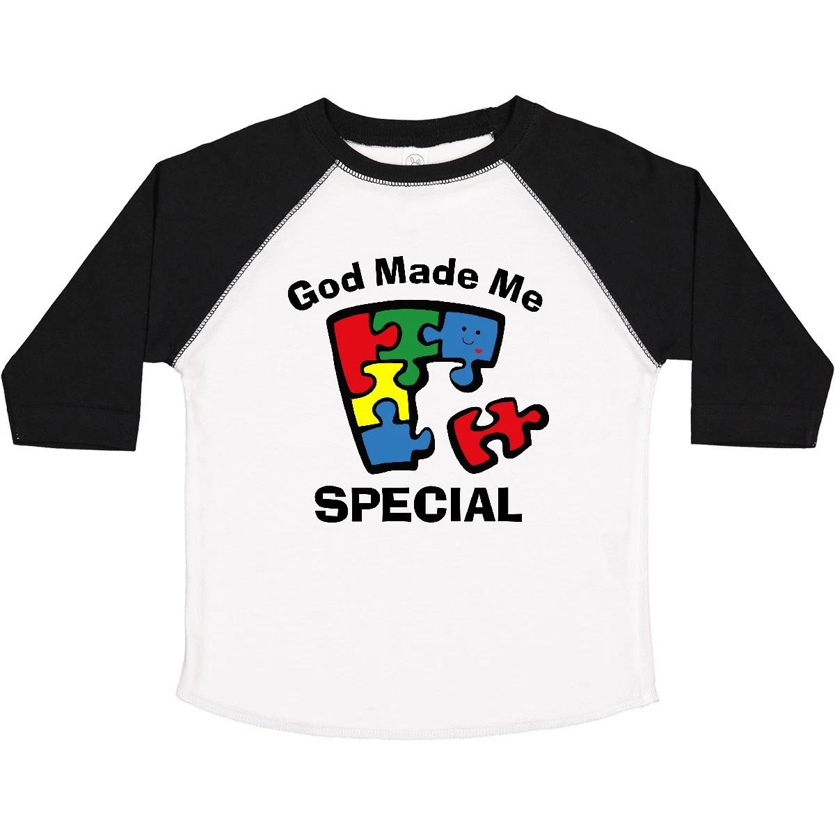 

Inktastic Autism God Made Me Special Toddler kids boys T-Shirt Awareness Jigsaw Puzzle Im 120