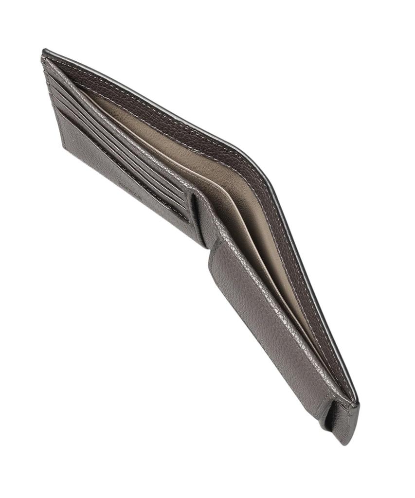 Hirofu Galante Bifold Leather Compact Wallet, Genuine Leather (Product Number: P25-65411) P2565411 Women's Eclipse (213) 00 (One Size)