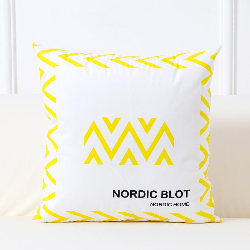 Pillow Cushion Office Waist Cushion Living Room Chair Sofa Waist Cushion Nordic Ins Style Simple and Modern