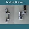 1080° Rotating Water Purification Filter Plastic Faucet Mechanical Arm Spray Head Kitchen Washbasin Extension Tap Aerator Univer