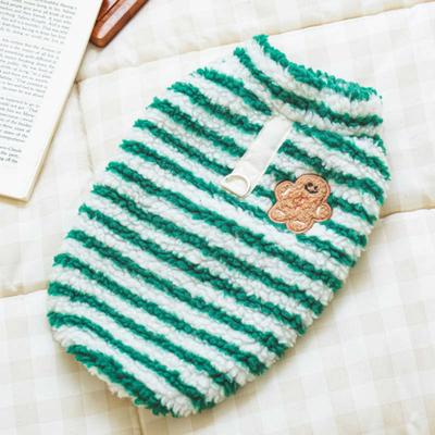 [Pet] Pogle Stripe Vest Xl Green