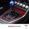 Real Carbon Fiber For Subaru BRZ/Toyota GR86 2021-Center Console Gear Shift Panel Trim Sticker Car Interior Tuning Accessories