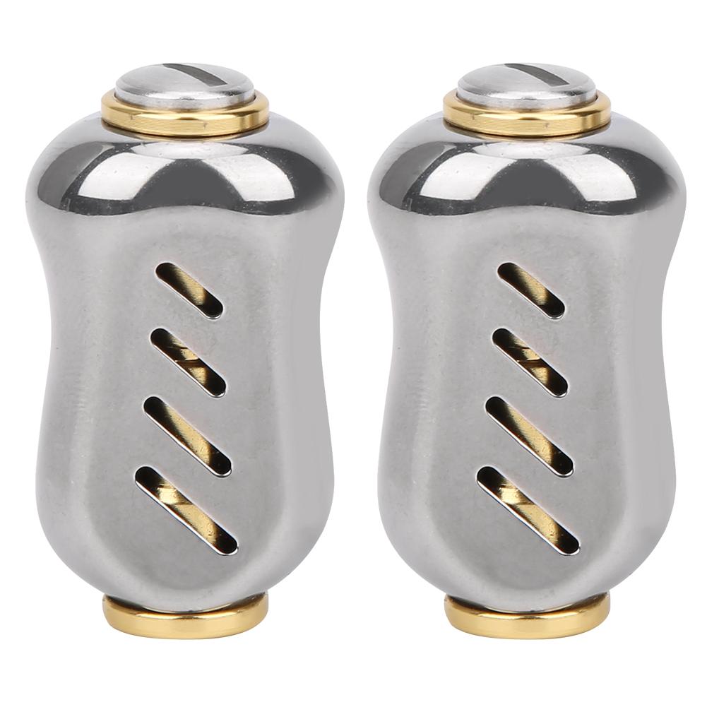 Stainless Steel Fishing Rocker Arm Handle Reel High Strength AntiCorrosion Modified Parts(Gun Gold )