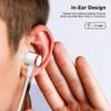 In Ear Headphones Ergonomic Earphones Immersive 3D Sound Earbuds Comfortable Wear 3.5mm Port for Q 3 VR Glassess