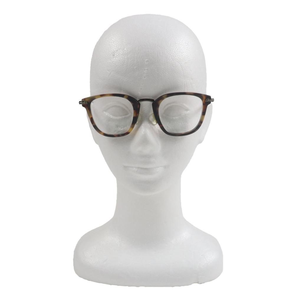 Excellent TOM FORD Glasses Marble Pattern Wellington type Brown mens TF5496 056 Used